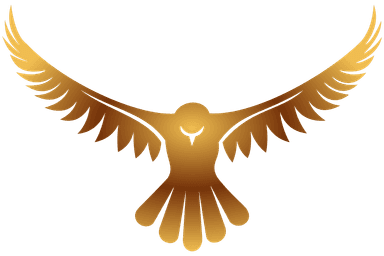 Golden bird icon